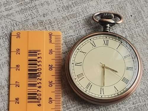 MENS POCKET WATCH NEW IN BOX IN EXCELLENT WORKING CONDITION