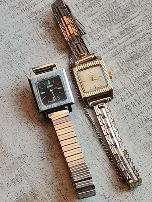 2 x VINTAGE ORIS LADIES WATCHES - BOTH WORKS