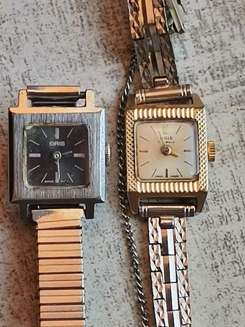 2 x VINTAGE ORIS LADIES WATCHES - BOTH WORKS