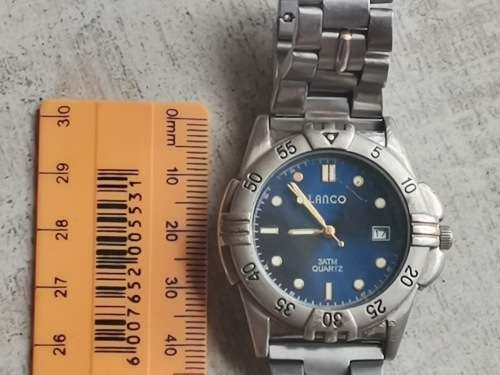 MENS LANCO WATCH WITH ROTATING BEZEL IN EXCELLENT WORKING CONDITION