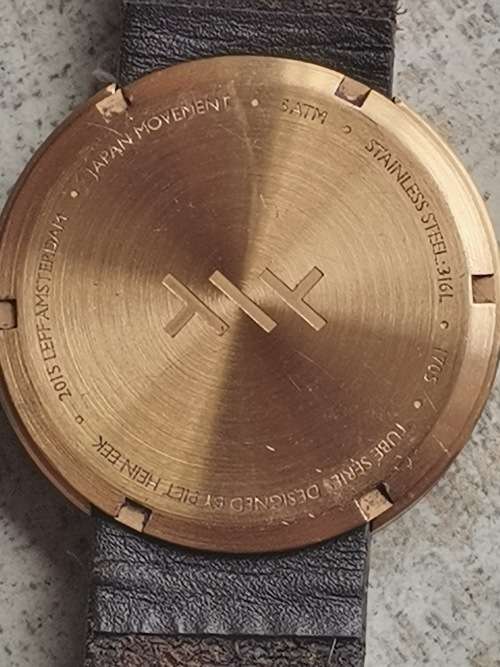 PIET HEIN EEK LEFF AMSTERDAM MENS GOLD WATCH