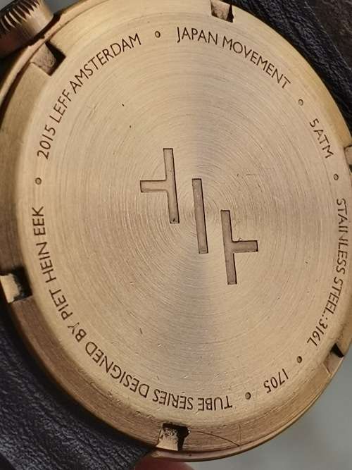 PIET HEIN EEK LEFF AMSTERDAM MENS GOLD WATCH