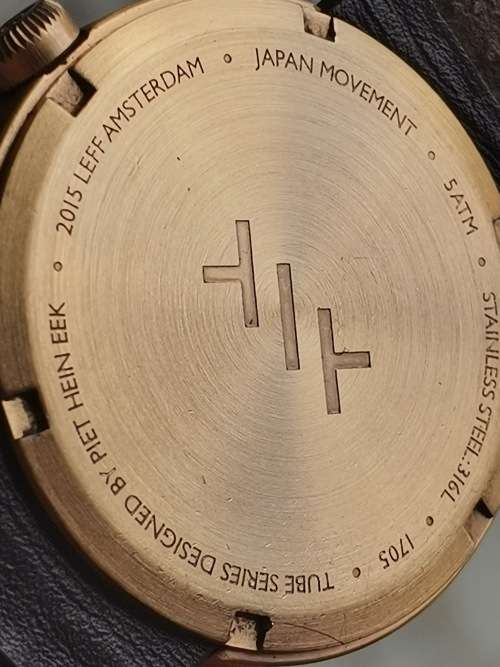 PIET HEIN EEK LEFF AMSTERDAM MENS GOLD WATCH