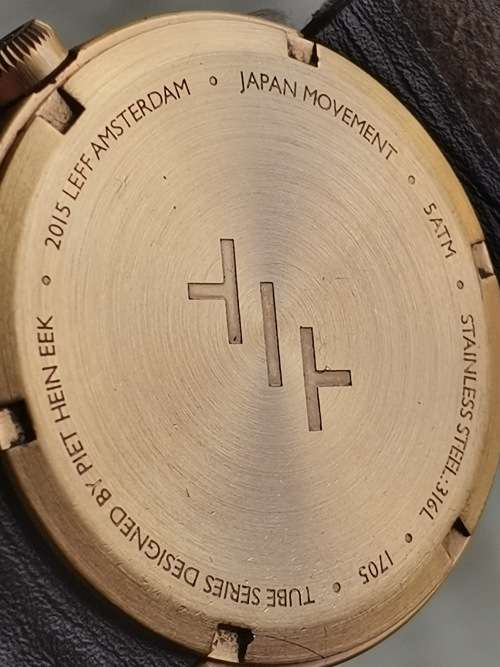 PIET HEIN EEK LEFF AMSTERDAM MENS GOLD WATCH