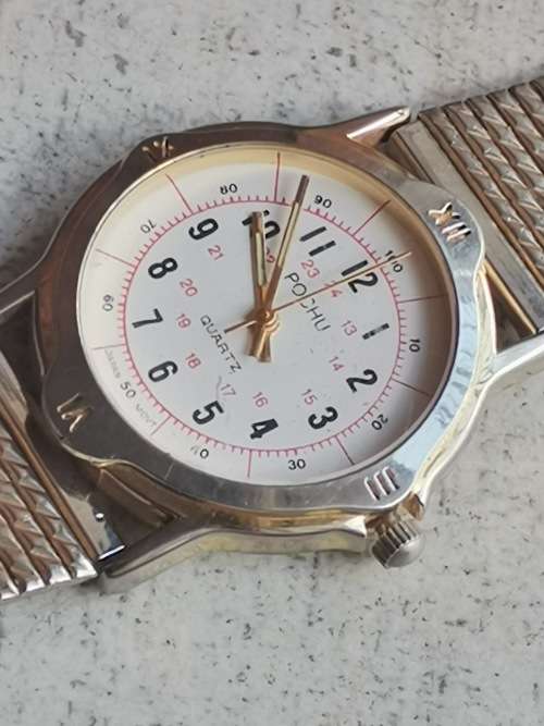 POCHU MENS QUARTZ WATCH IN EXCELLENT WORKING CONDITION