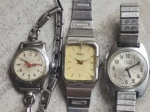 3 x LADIES VINTAGE WATCHES ALL WORKS