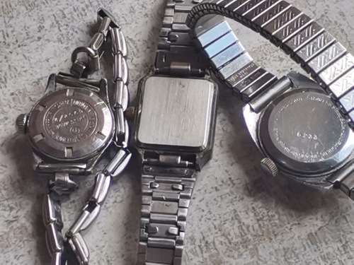 3 x LADIES VINTAGE WATCHES ALL WORKS