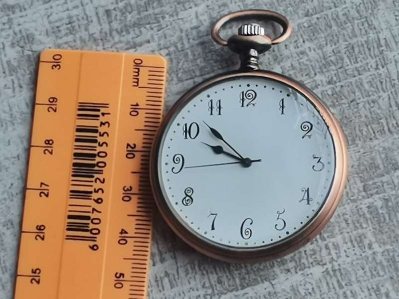 MENS POCKET WATCH IN DISPLAY BOX IN GOOD WORKING CONDITION