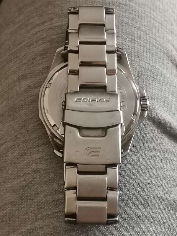 MENS CASIO EDIFICE WATCH EF-132 IN EXCELLENT WORKING CONDITION