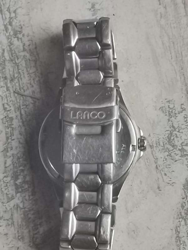 LANCO SAPPHIRE MENS WATCH IN EXCELLENT WORKING CONDITION