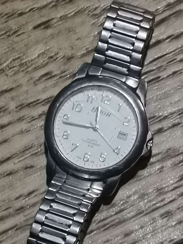BIJOU MENS QUARTZ WATCH IN EXCELLENT WORKING CONDITION