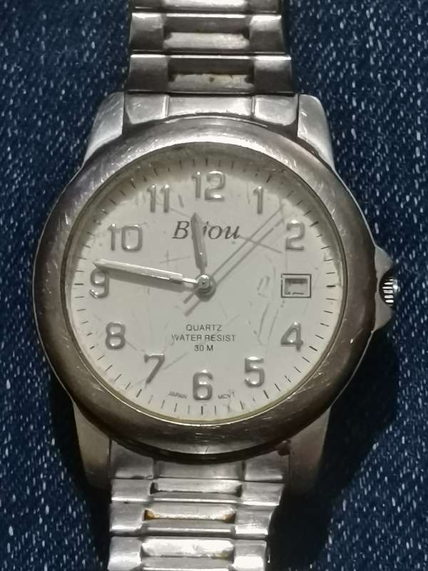 BIJOU MENS QUARTZ WATCH IN EXCELLENT WORKING CONDITION