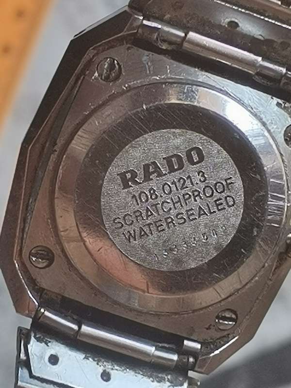 RADO DIASTAR MENS WATCH - UNTESTED