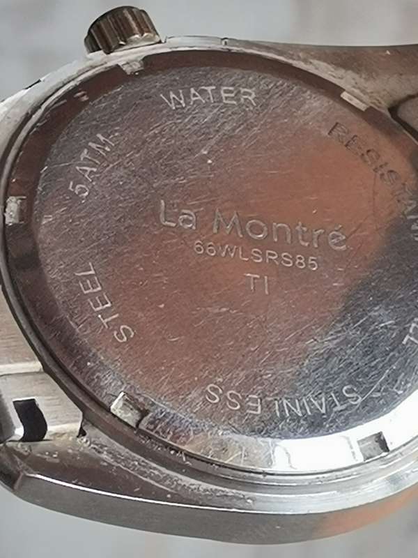 LA MONTRÉ MENS WATCH IN EXCELLENT WORKING CONDITION