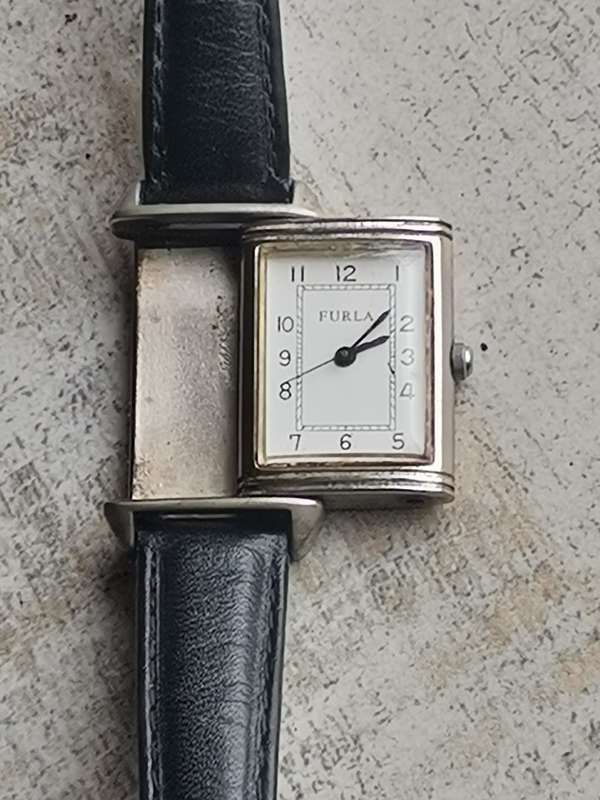 FURLA LADIES REVERSABLE WATCH IN EXCELLENT WORKING CONDITION