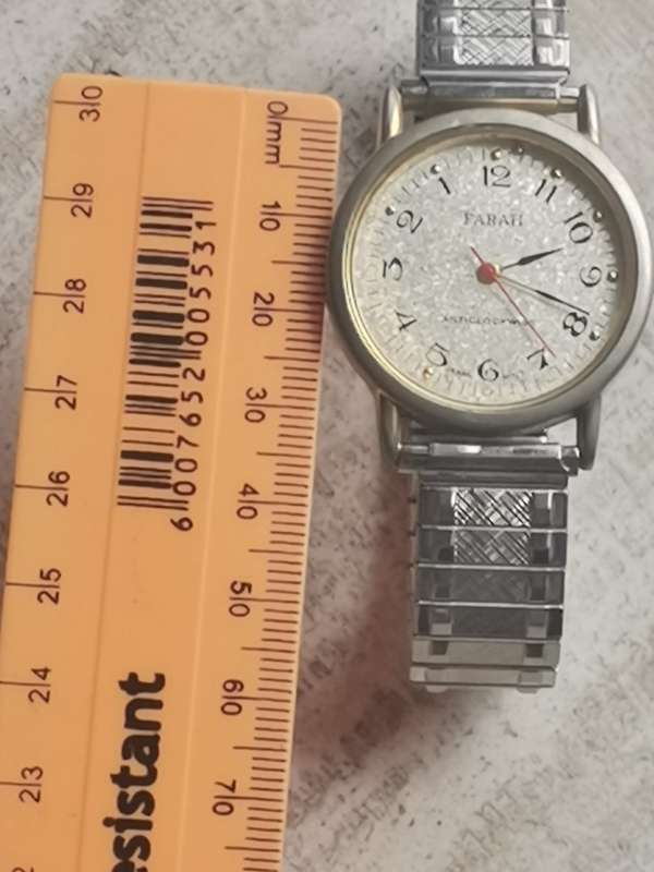 MENS FARAH ANTICLOCKWISE WATCH IN EXCELLENT WORKING CONDITION