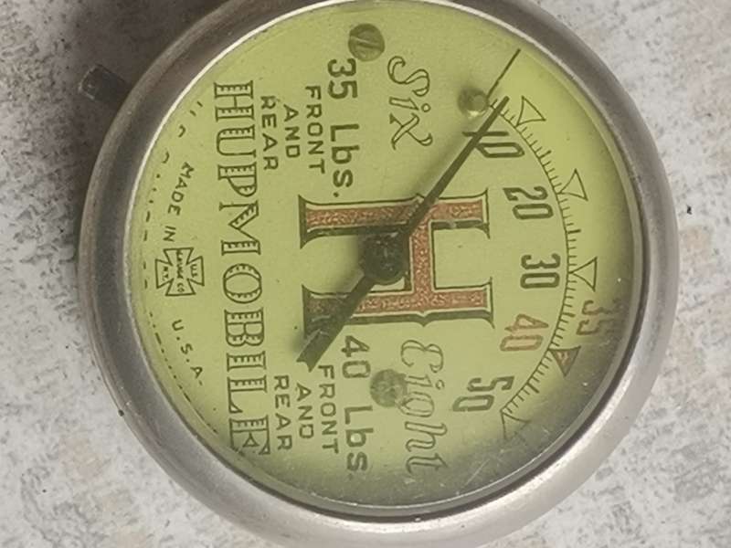 VINTAGE HUPMOBILE SPEEDOMETER