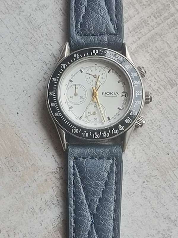 NOKIA CHRONOGRAPH MENS WATCH IN EXCELLENT WORKING CONDITION