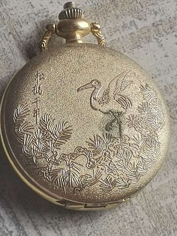 2 x MENS QUARTZ POCKET WATCHES BOTH IN EXCELLENT WORKING CONDITION