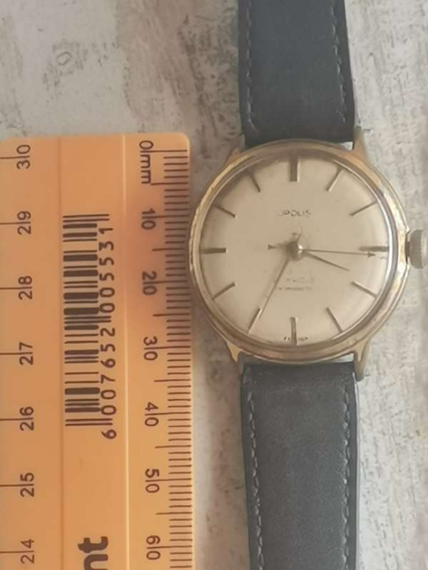 VINTAGE MENS OPOLIS 21 JEWELS ANTIMAGNETIC WATCH IN EXCELLENT WORKING CONDITION