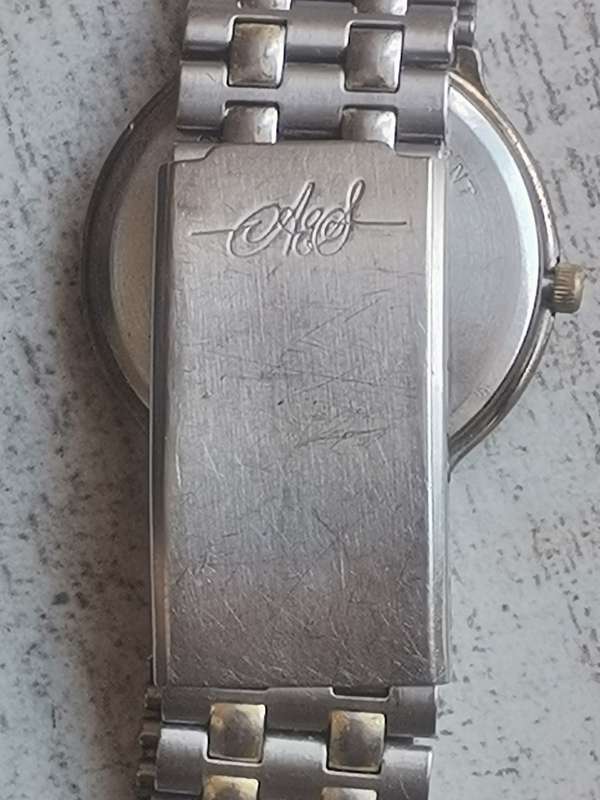 VINTAGE A&S MENS SWISS WATCH IN EXCELLENT WORKING CONDITION