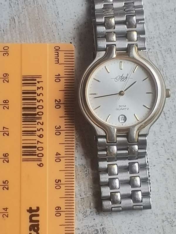 VINTAGE A&S MENS SWISS WATCH IN EXCELLENT WORKING CONDITION