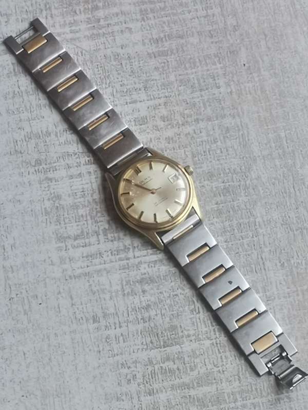 VINTAGE MENS OLMA AUTOMATIC WATCH WORKING