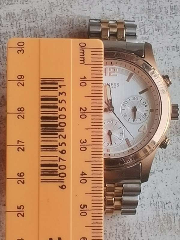 GUESS MENS CHRONOGRAPH WATCH IN EXCELLENT WORKING CONDITION