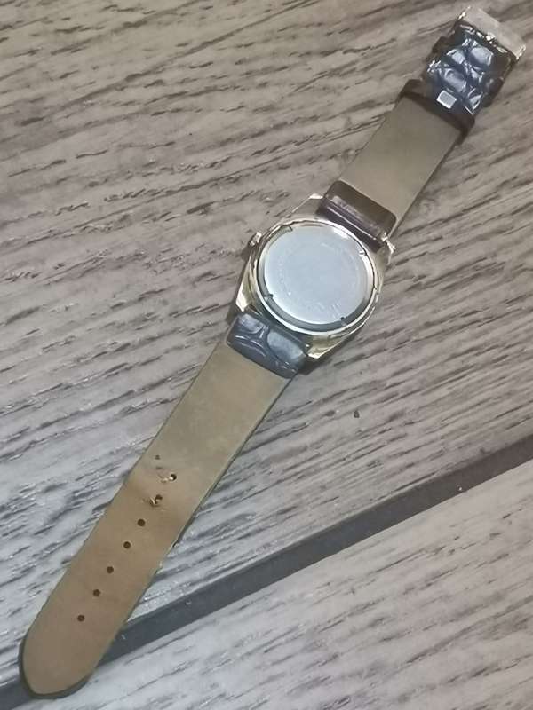 VINTAGE MENS TOSCA 17 JEWELS GOLD PLATED MECHANICAL WATCH IN EXCELLENT WORKING CONDITION