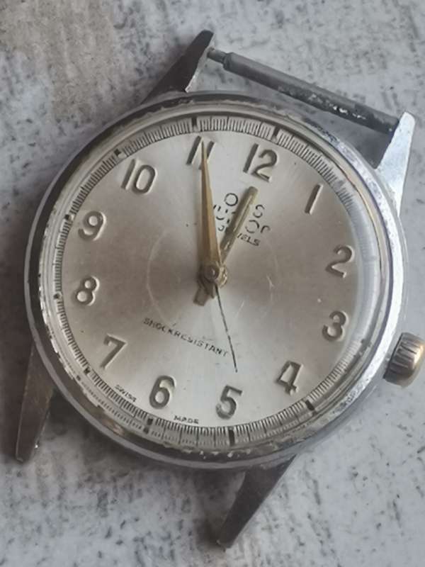 MENS VINTAGE ORIS JUNIOR 17 JEWELS MECHANICAL WATCH - WORKS
