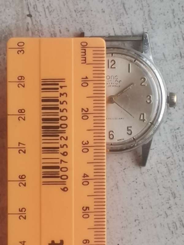 MENS VINTAGE ORIS JUNIOR 17 JEWELS MECHANICAL WATCH - WORKS