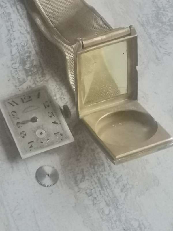 VINTAGE EBENHARD & CO. MENS SWISS MADE GOLD FILLED WATCH