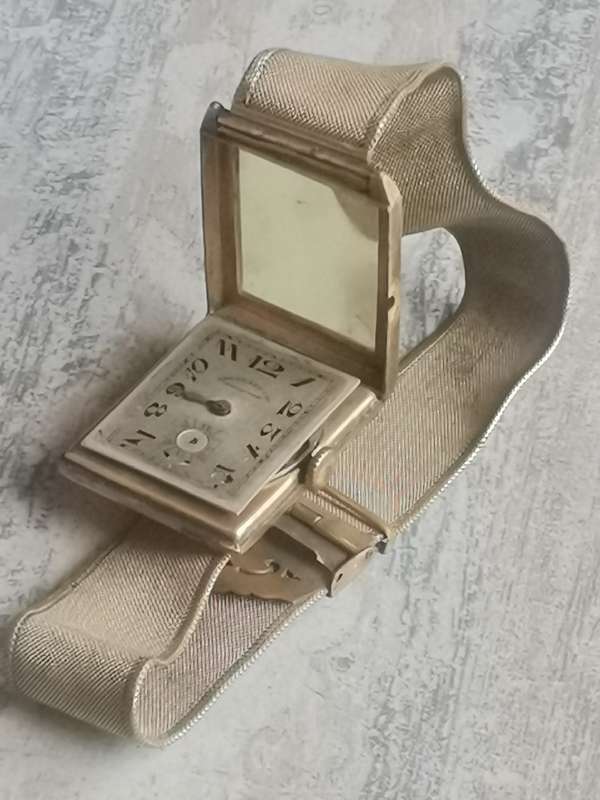 VINTAGE EBENHARD & CO. MENS SWISS MADE GOLD FILLED WATCH