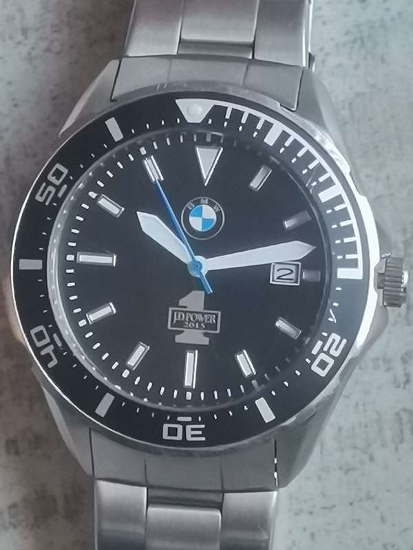 JD POWER BMW 2015 MENS WATCH IN EXCELLENT WORKING CONDITION