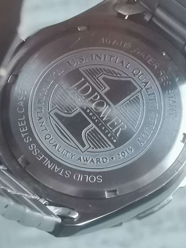 JD POWER BMW 2015 MENS WATCH IN EXCELLENT WORKING CONDITION