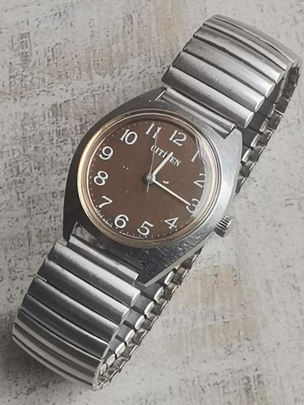 VINTAGE MENS CITIZEN MANUAL WIND WATCH IN EXCELLENT WORKING CONDITION
