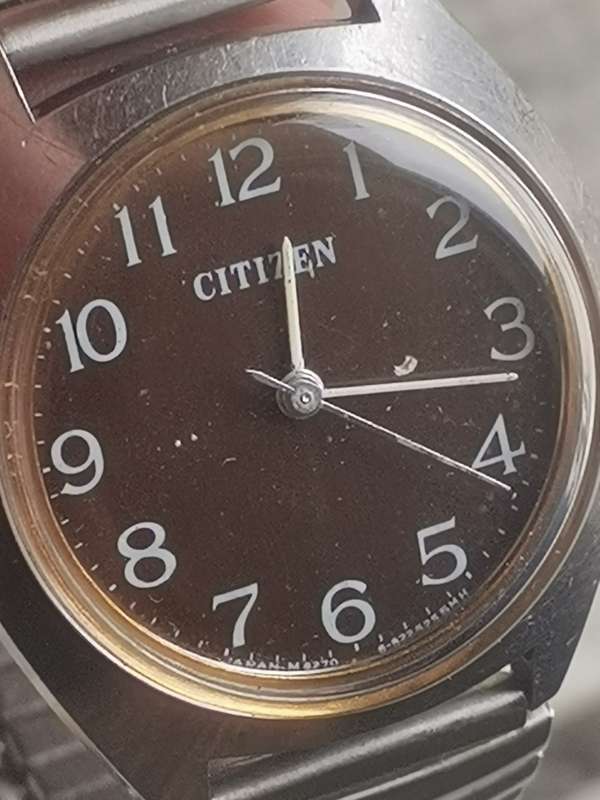 VINTAGE MENS CITIZEN MANUAL WIND WATCH IN EXCELLENT WORKING CONDITION