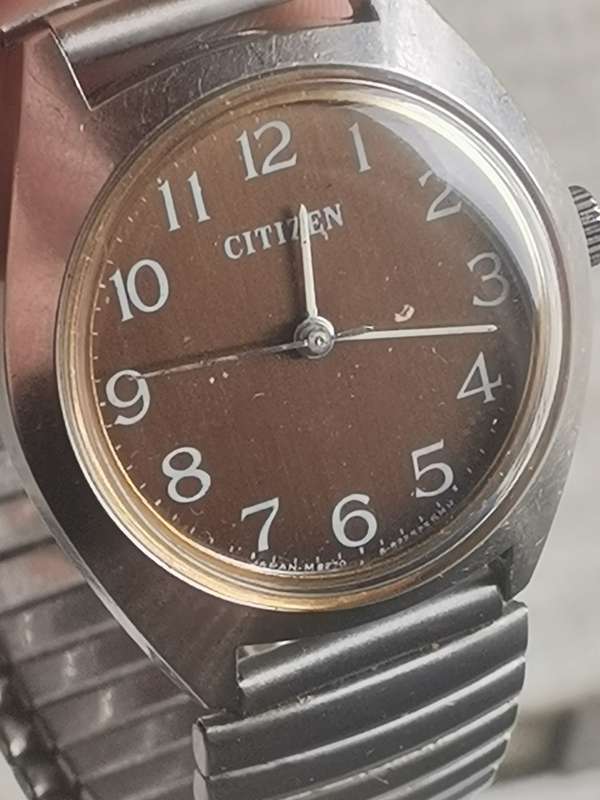 VINTAGE MENS CITIZEN MANUAL WIND WATCH IN EXCELLENT WORKING CONDITION