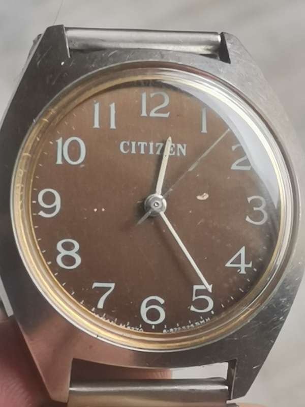 VINTAGE MENS CITIZEN MANUAL WIND WATCH IN EXCELLENT WORKING CONDITION