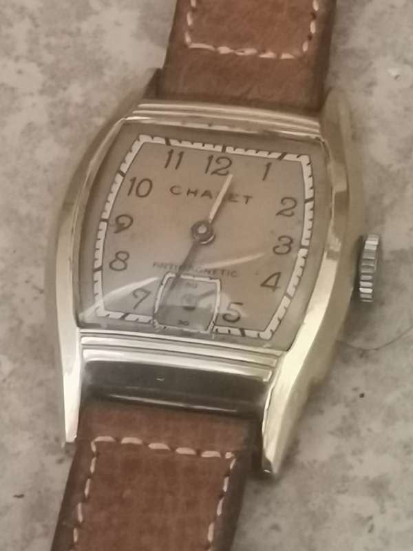 VINTAGE MID-CENTURY CHALET SWISS MADE ROLLED GOLD LADIES WATCH IN EXCELLENT CONDITION