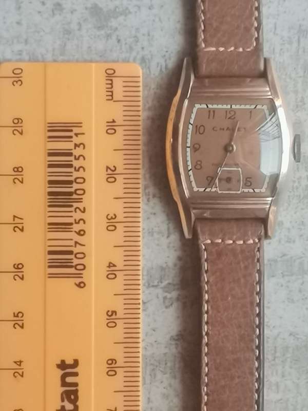VINTAGE MID-CENTURY CHALET SWISS MADE ROLLED GOLD LADIES WATCH IN EXCELLENT CONDITION
