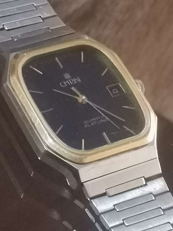 VINTAGE CHRIST FLATLINE SWISS MADE MENS WATCH IN EXCELLENT WORKING CONDITION