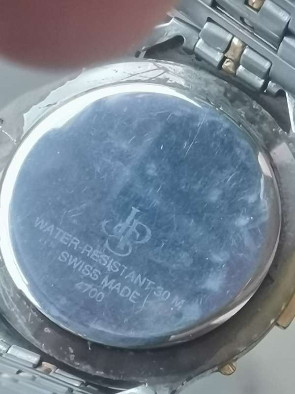 VINTAGE ORIGINAL JPS SWISS MADE MENS WATCH