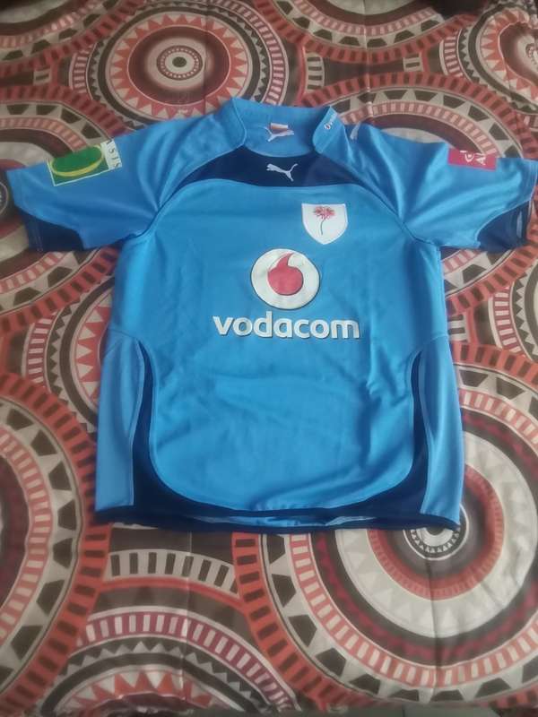 ORIGINAL BLUE BULLS MENS XXL RUGBY JERSEY IN EXCELLENT ORIGINAL CONDITION
