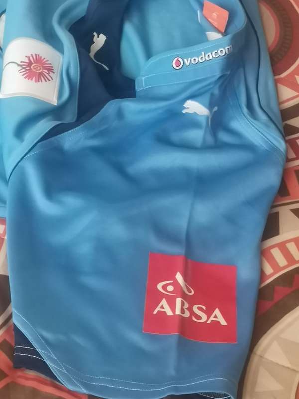 ORIGINAL BLUE BULLS MENS XXL RUGBY JERSEY IN EXCELLENT ORIGINAL CONDITION