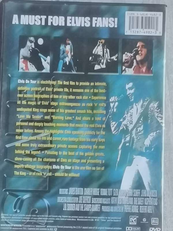 ELVIS PRESLEY DVD COLLECTION - BIDDING FOR ALL 5 DVD`S