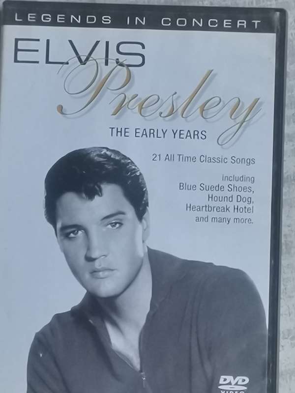 ELVIS PRESLEY DVD COLLECTION - BIDDING FOR ALL 5 DVD`S