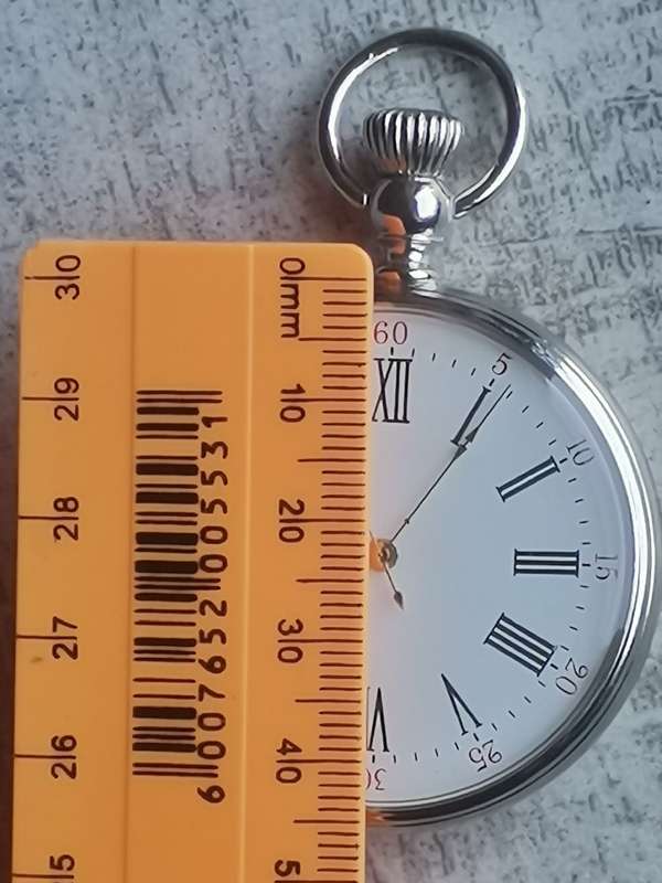 STUNNING MENS POCKET WATCH NEW WITH DISPLAY BOX