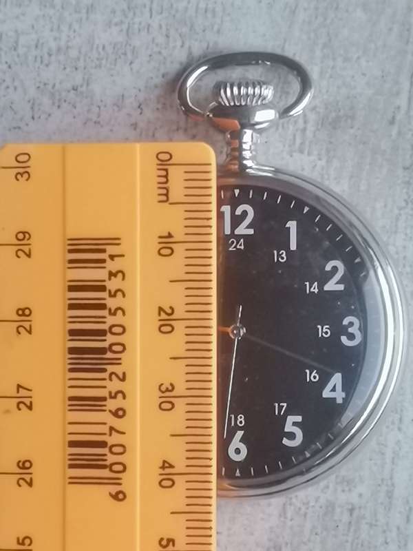 STUNNING MENS POCKET WATCH NEW WITH DISPLAY BOX
