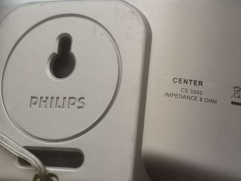 PHILIPS HTS3300 DVD HOME THEATRE SYSTEM